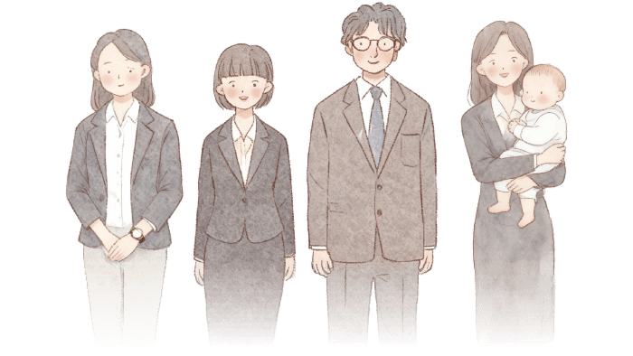 スタッフのイメージイラスト