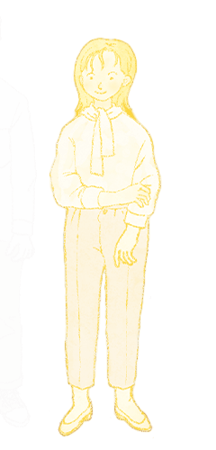 女性のイラスト