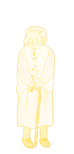 おばあちゃんのイラスト